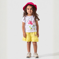 Fusta Fete Butterfly Galben