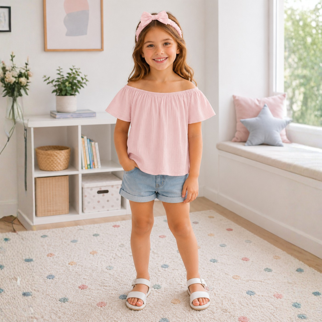 Bluza Fundita Fete Piersica
