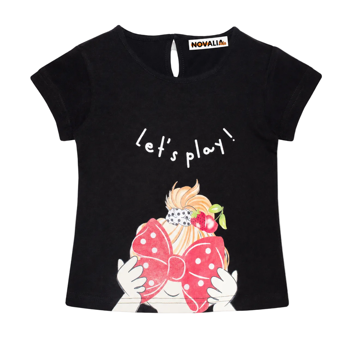 Tricou Play Fete Negru - imagine 3