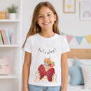 Tricou Play Fete Alb