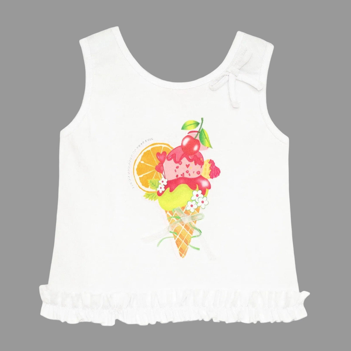 Bluza Flavors Fete Alb - imagine 3