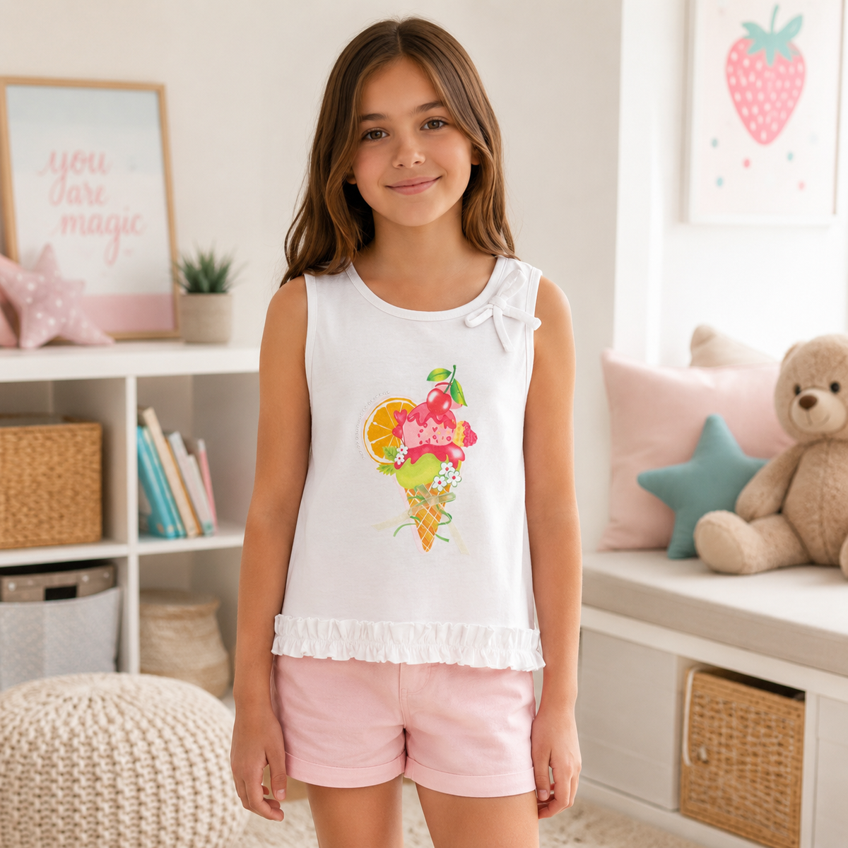Bluza Flavors Fete Alb