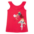 Rochie Baloons Rosu Fete - imagine 3