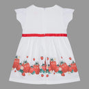 Rochie Red Print Fete - imagine 4