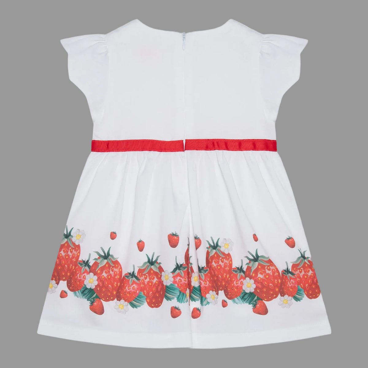Rochie Red Print Fete - imagine 4