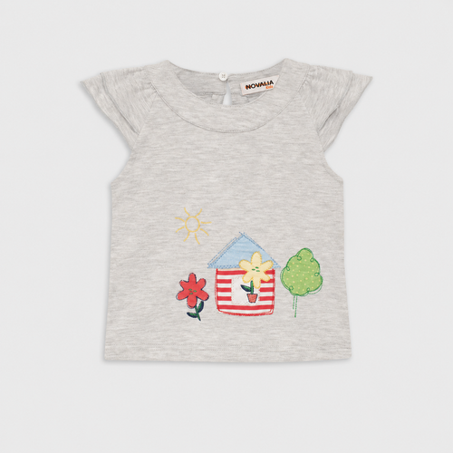 Tricou House Gri Copii - imagine 3
