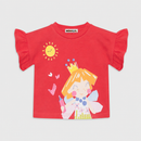 Bluza Fete Sunny Rosu - imagine 3