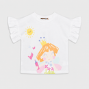 Bluza Fete Sunny Alb - imagine 3