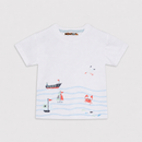 Tricou Baieti Ocean Alb - imagine 2