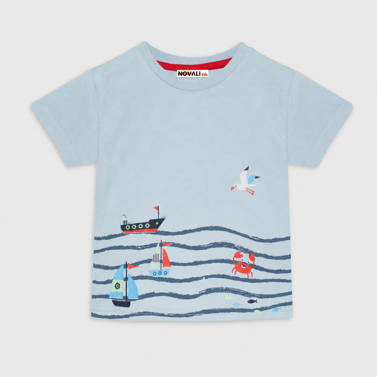 Tricou Baieti Ocean Bleu