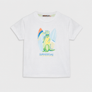 Tricou Baieti Croco Summer  Alb - imagine 3