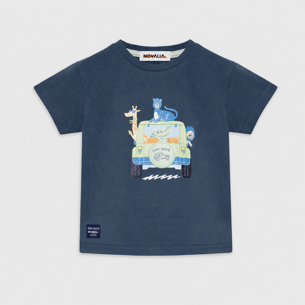 Tricou Baieti Safari Indigo - imagine 3