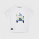 Tricou Baieti Safari Alb - imagine 3