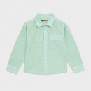 Camasa Baieti Simple Verde - imagine 3