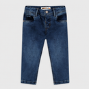Blugi Baieti Crash Dark Denim - imagine 3