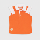 Tricou Polo Fete Orange - imagine 3