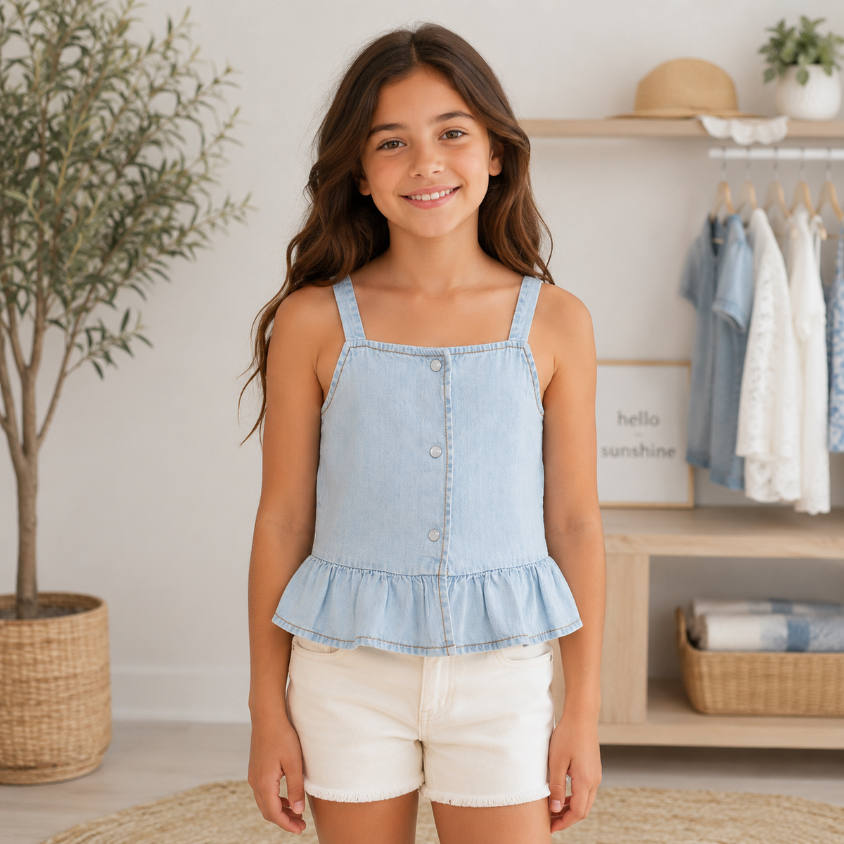 Bluza Denim Fete Light Denim