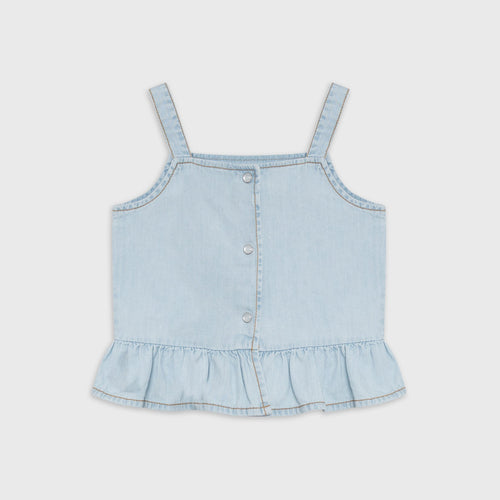 Bluza Denim Fete Light Denim - imagine 3