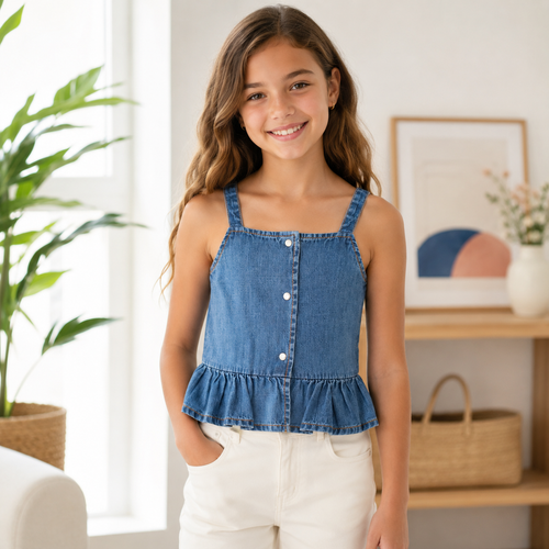 Bluza Denim Fete Dark Denim