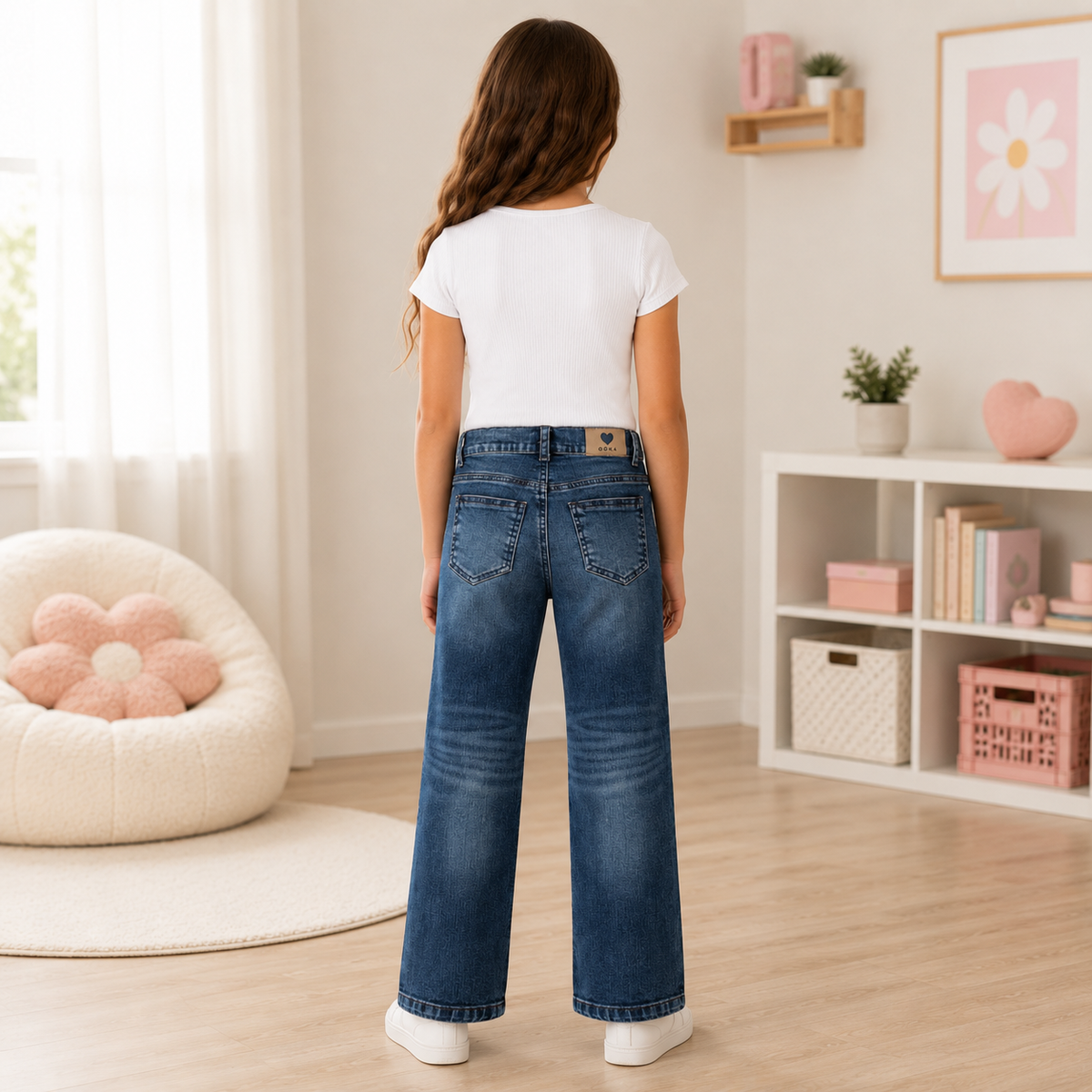 Blugi Fete ZigZag Dark Denim
