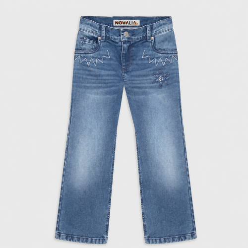 Blugi Fete ZigZag Light Denim - imagine 3