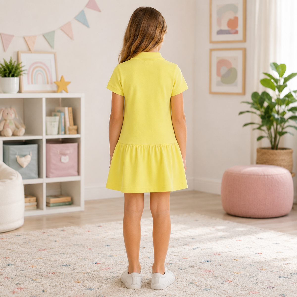 Rochie Fete Joy Galben