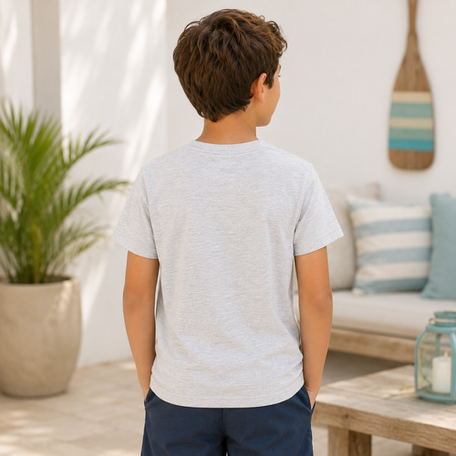 Tricou Off Road Baieti Gri - imagine 2