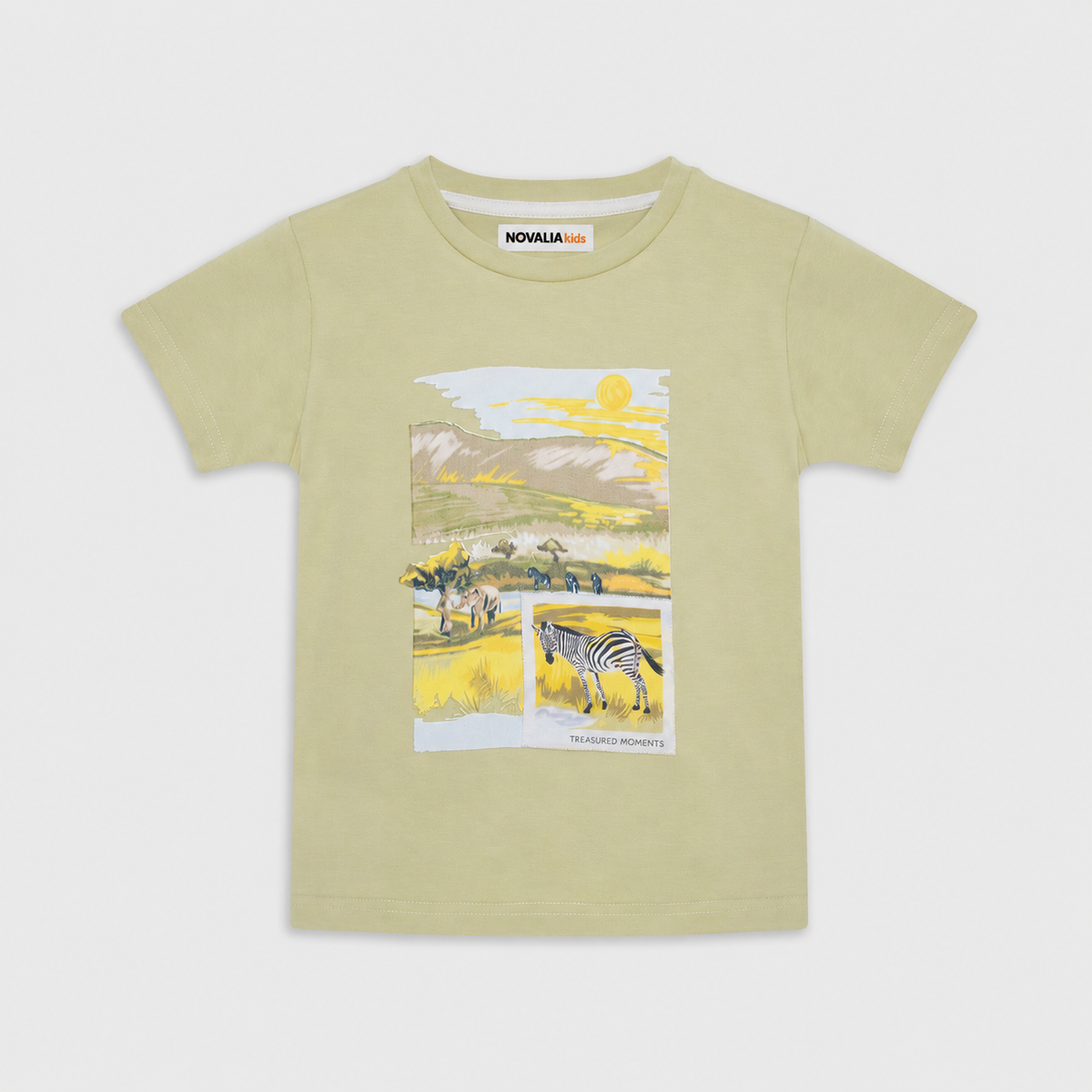 Tricou Baieti Adventure Capucino