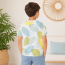 Tricou Baieti Leaf Galben - imagine 2