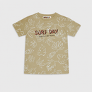 Tricou Surf Day Baieti Bej - imagine 3