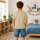 Tricou Surf Day Baieti Bej - imagine 2