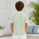 Tricou Polo Sky Blue Baieti - imagine 3