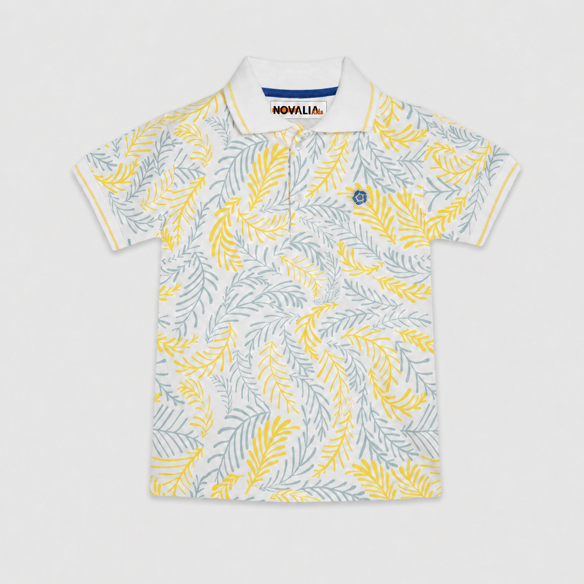 Tricou Polo Galben Baieti - imagine 3