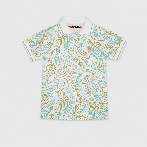 Tricou Polo Sky Blue Baieti - imagine 2