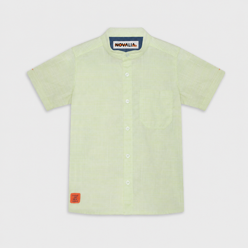 Camasa Baieti Focus Verde Lime - imagine 3