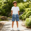 Blugi Scurti  Baieti Explorer Light Denim