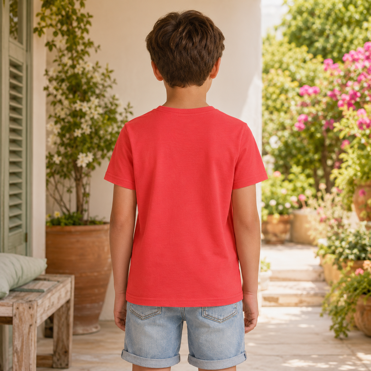 Tricou Baieti Road Trip Rosu