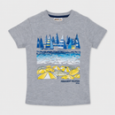 Tricou Baieti Sailor Gri - imagine 3