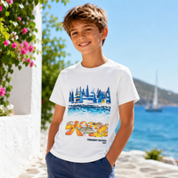 Tricou Baieti Sailor Alb