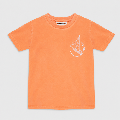 Tricou Boat Orange Baieti - imagine 3