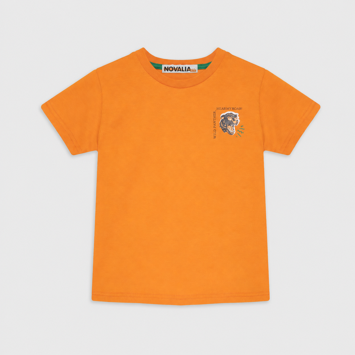 Tricou Pantera Orange Baieti - imagine 3