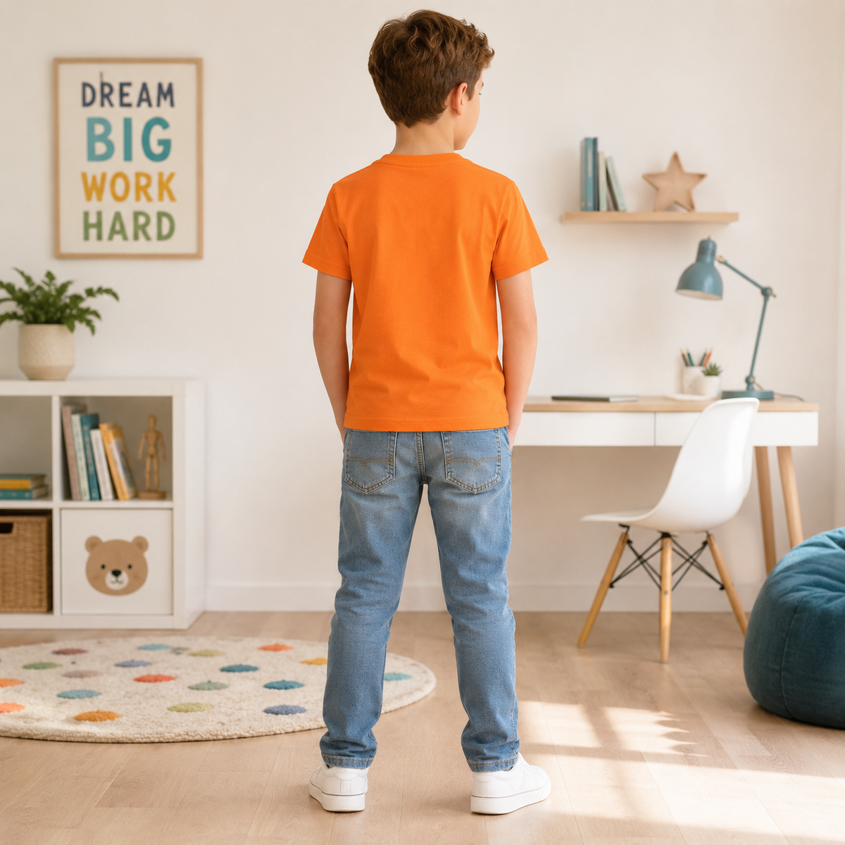 Tricou Wild Orange Baieti