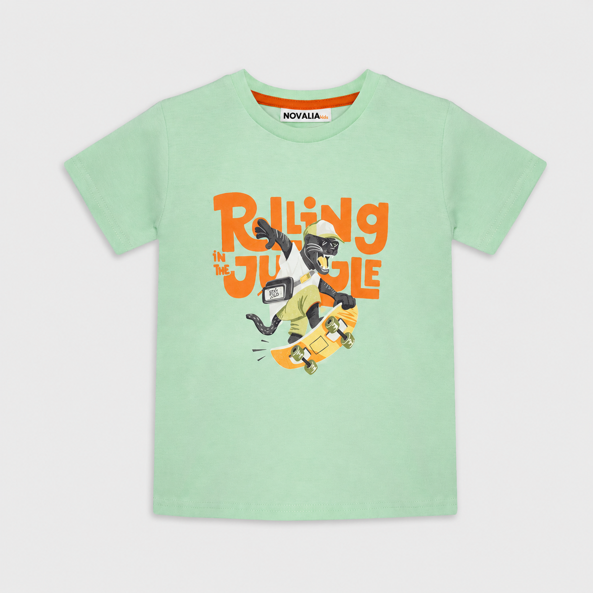 Tricou Baieti Rolling Menta - imagine 3