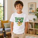 Tricou Baieti Rolling Alb