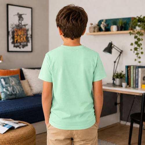 Tricou Baieti Rolling Menta - imagine 2