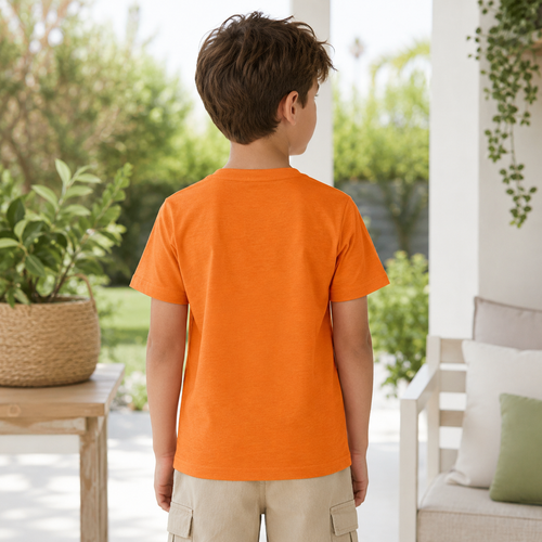 Tricou Jeep Orange Baieti - imagine 2
