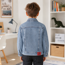 Geaca Blugi Clasic Baieti Light Denim - imagine 2