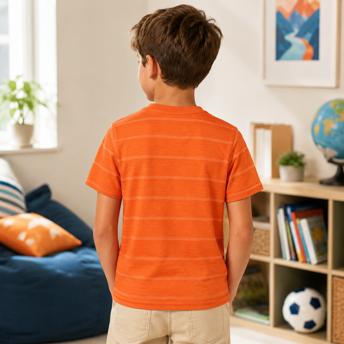 Tricou Crush Baieti Orange