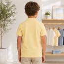Tricou Polo Simple Galben Baieti - imagine 2