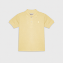 Tricou Polo Simple Galben Baieti - imagine 3